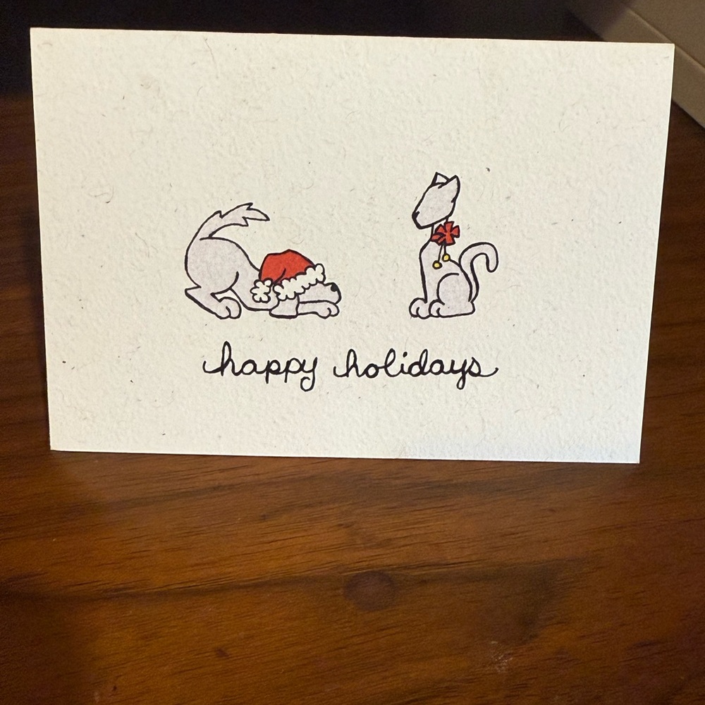 Set of 16 Pet Holiday Cards!